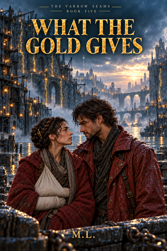 Cover What the Gold Gives – The Varrow Seams, Band 5 von M.L.